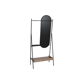 Mottagare Home ESPRIT Svart Naturell 80 x 41 x 183 cm
