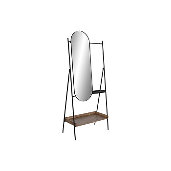 Mottagare Home ESPRIT Svart Naturell 80 x 41 x 183 cm