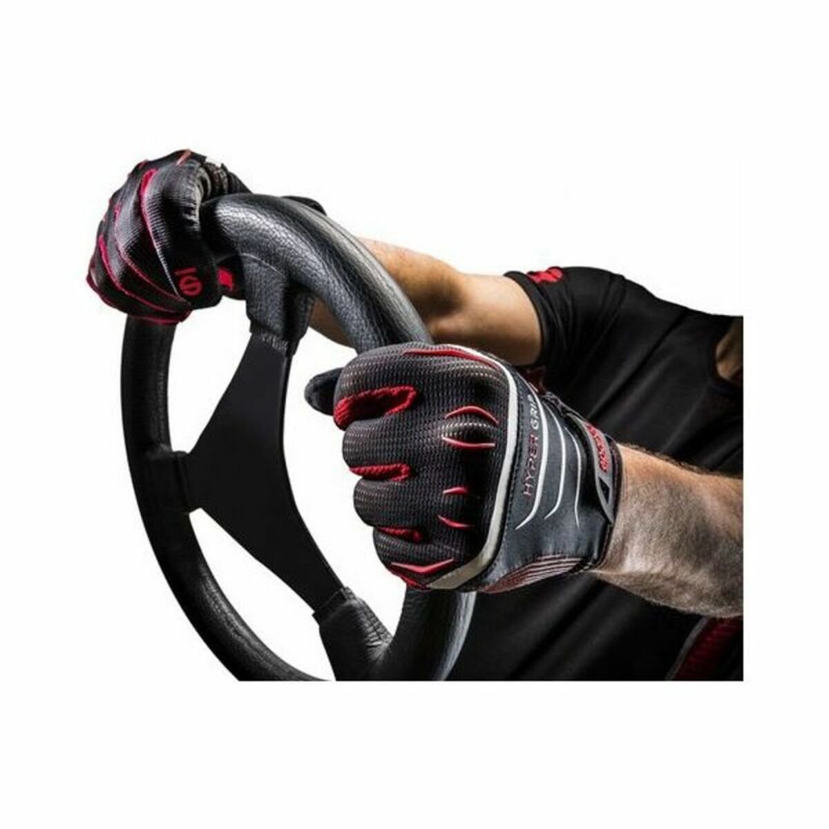 Handskar Sparco Hypergrip Svart - 4