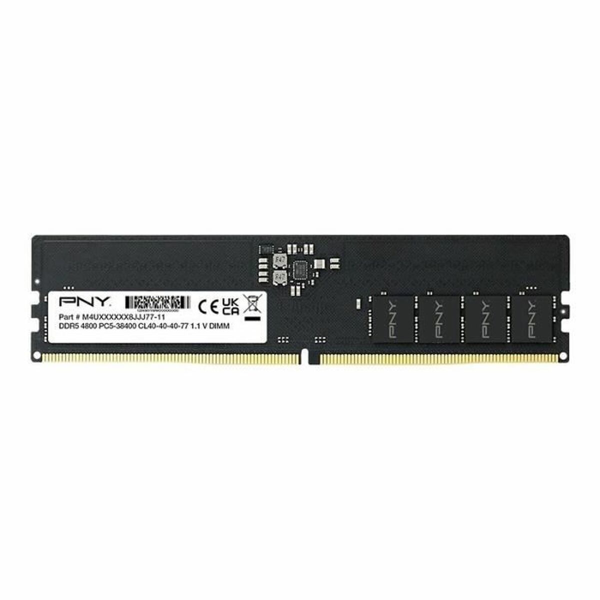 RAM-minne PNY 8 GB DDR5 SDRAM DDR5 4800 MHz CL40 - 2
