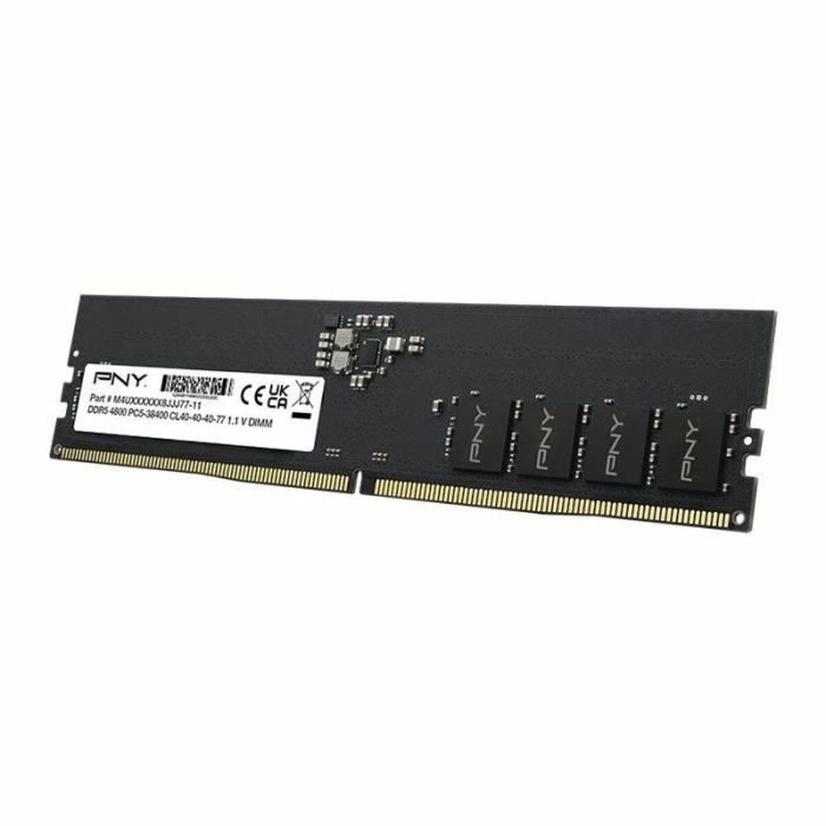 RAM-minne PNY 8 GB DDR5 SDRAM DDR5 4800 MHz CL40 - 3