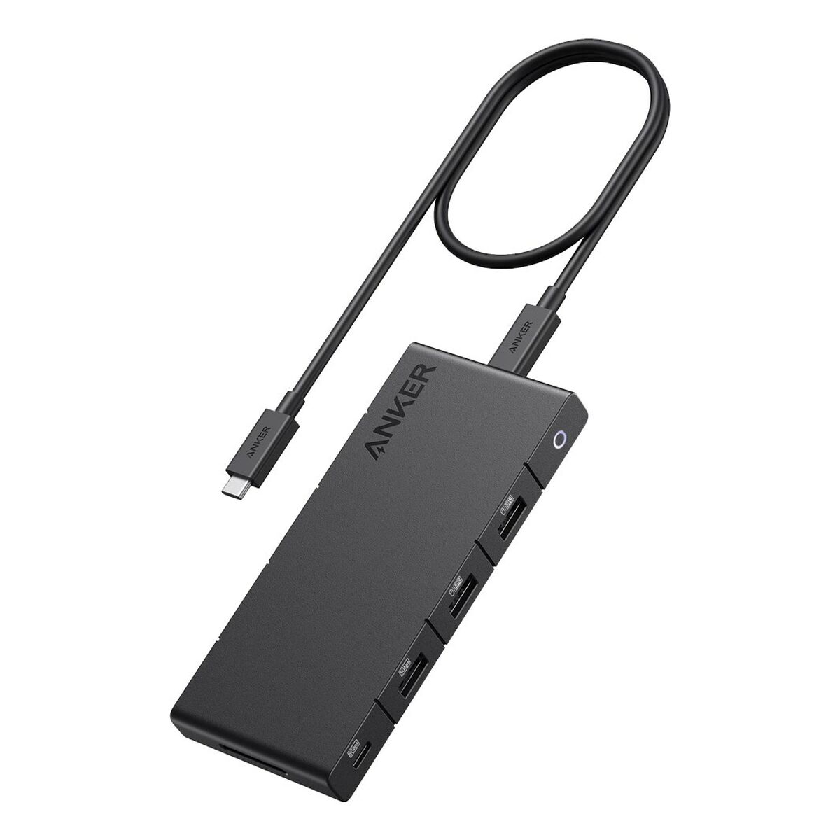 USB-HUB-C Anker 364 Svart