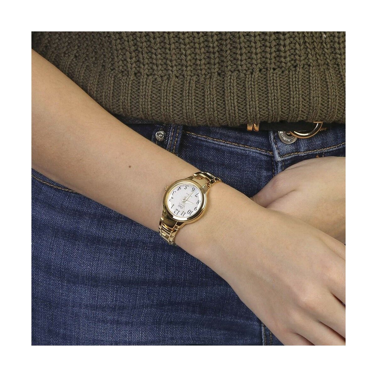 Damklocka Q&Q F499J014Y (Ø 34 mm) - 4
