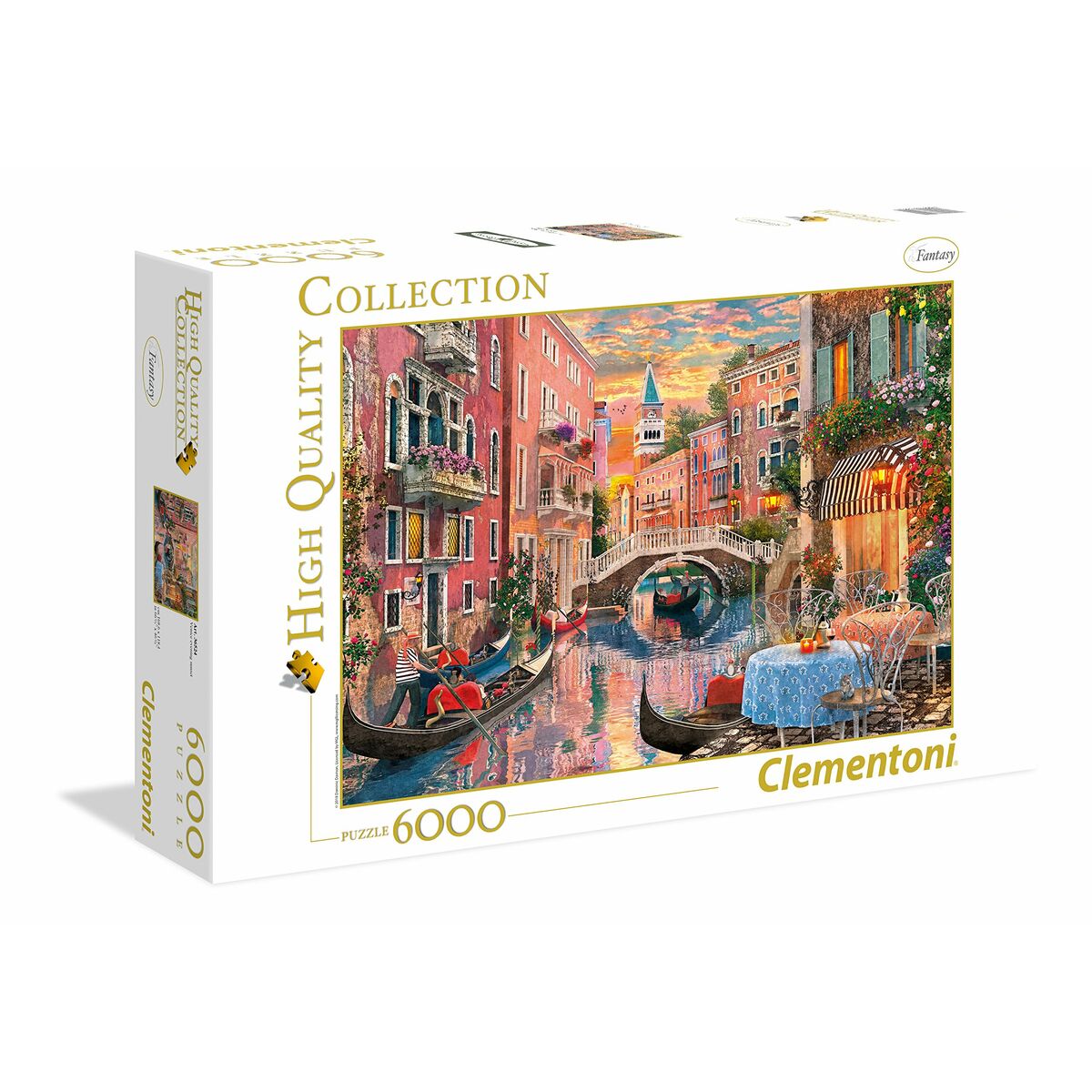 Pussel Clementoni Venice Evening Sunset (6000 Delar) - 8