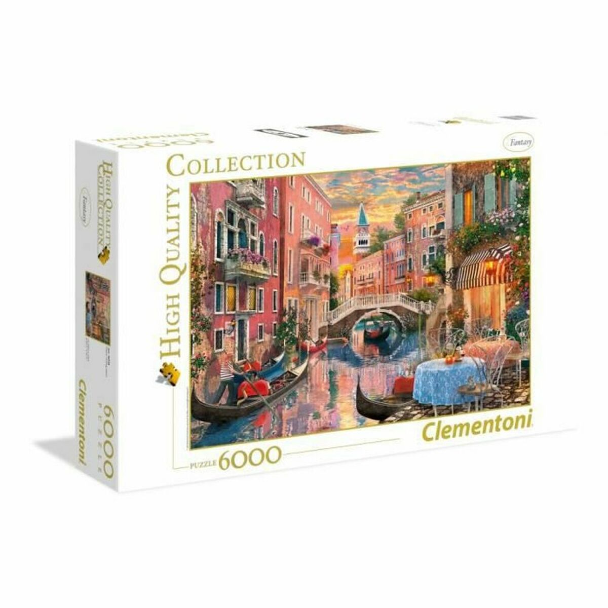 Pussel Clementoni Venice Evening Sunset (6000 Delar) - 5