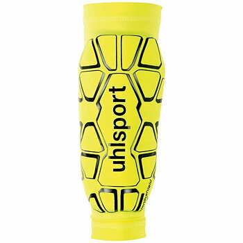 Fotboll smalbensskydd Uhlsport Bionikshield Gul
