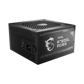 Strömtillförsel MSI 750 W 110 W 80 Plus Gold