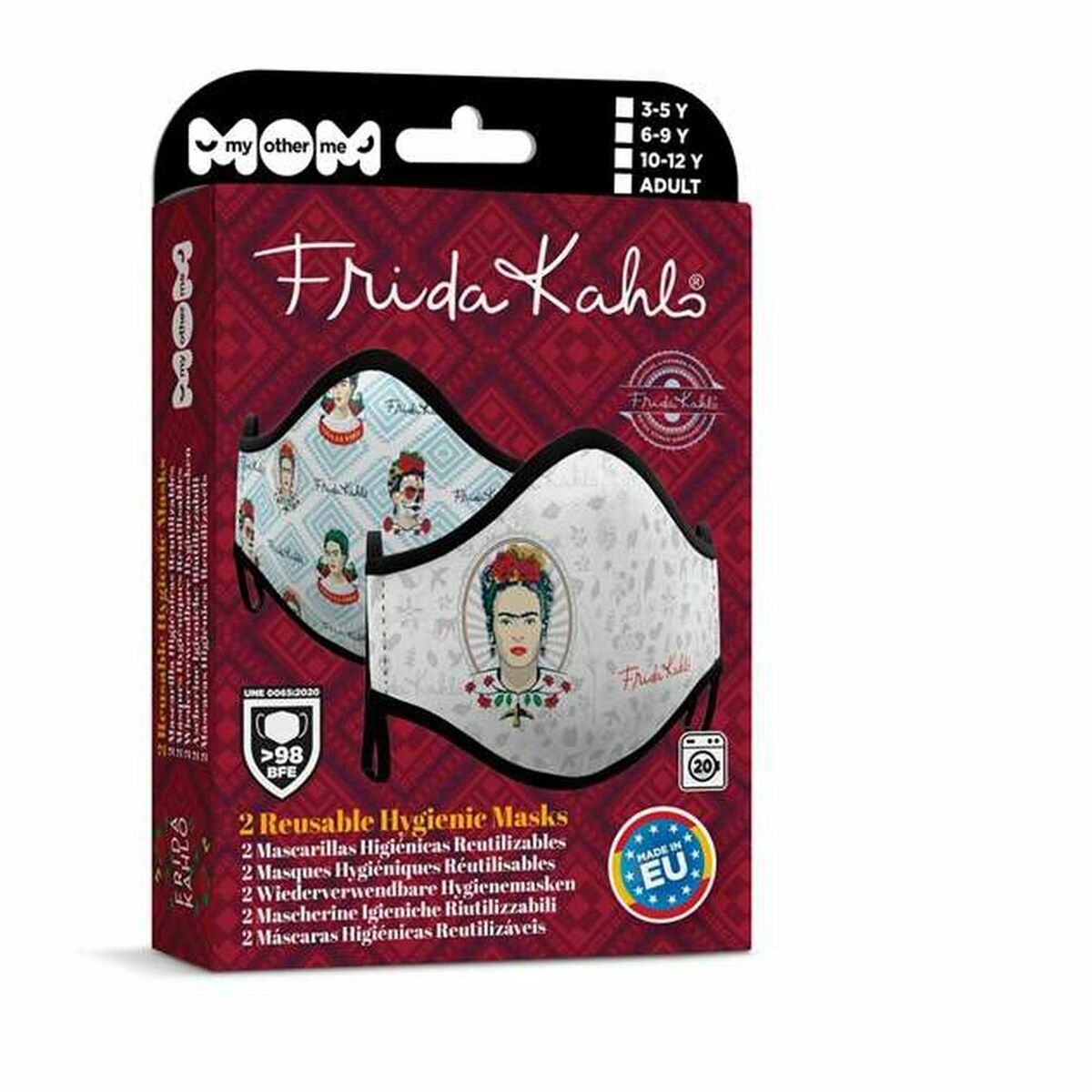 Hygienisk ansiktsmask My Other Me Fridha Kalo Premium