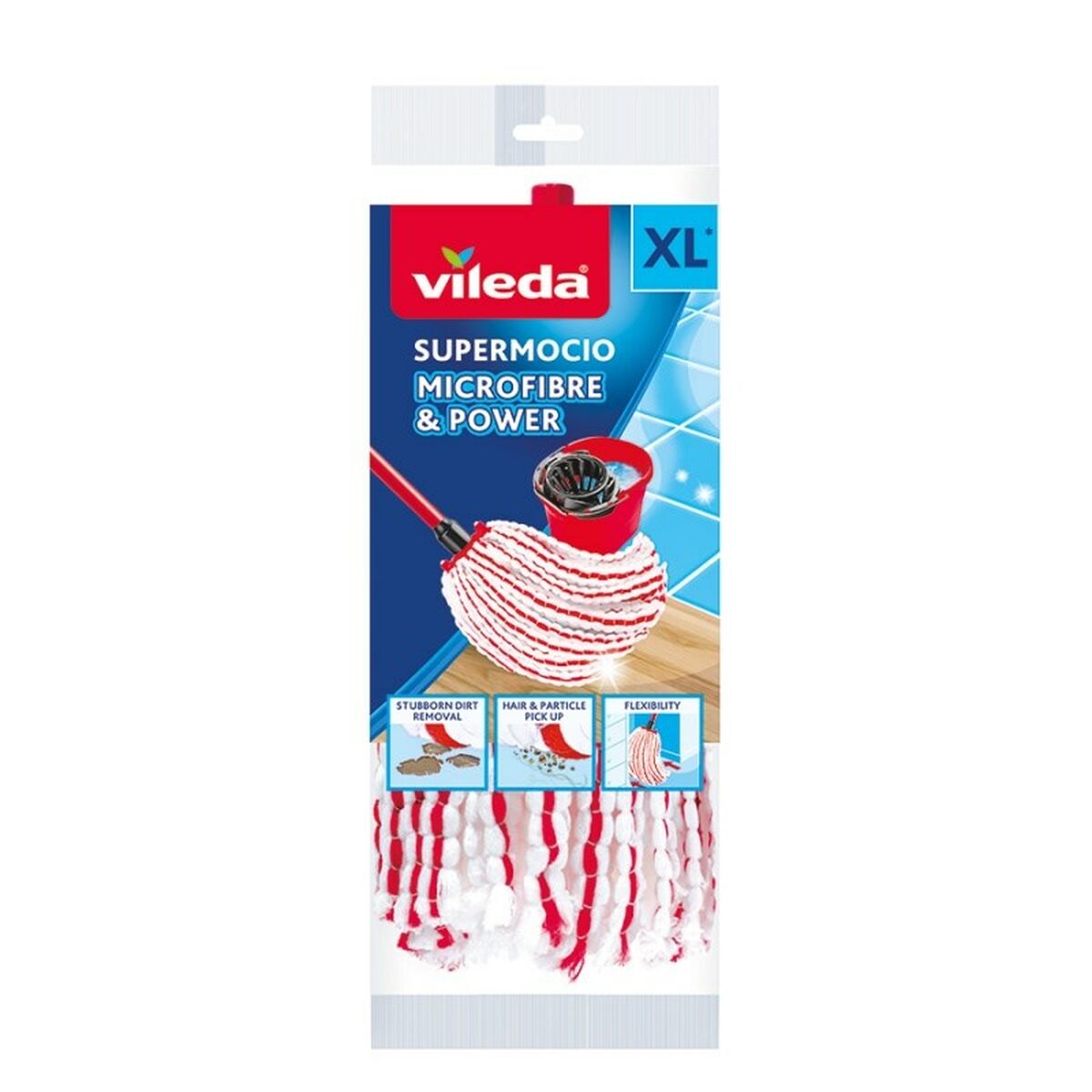 Reservdel Vileda Microfibre & Power Mopp Fibrer (1 antal)