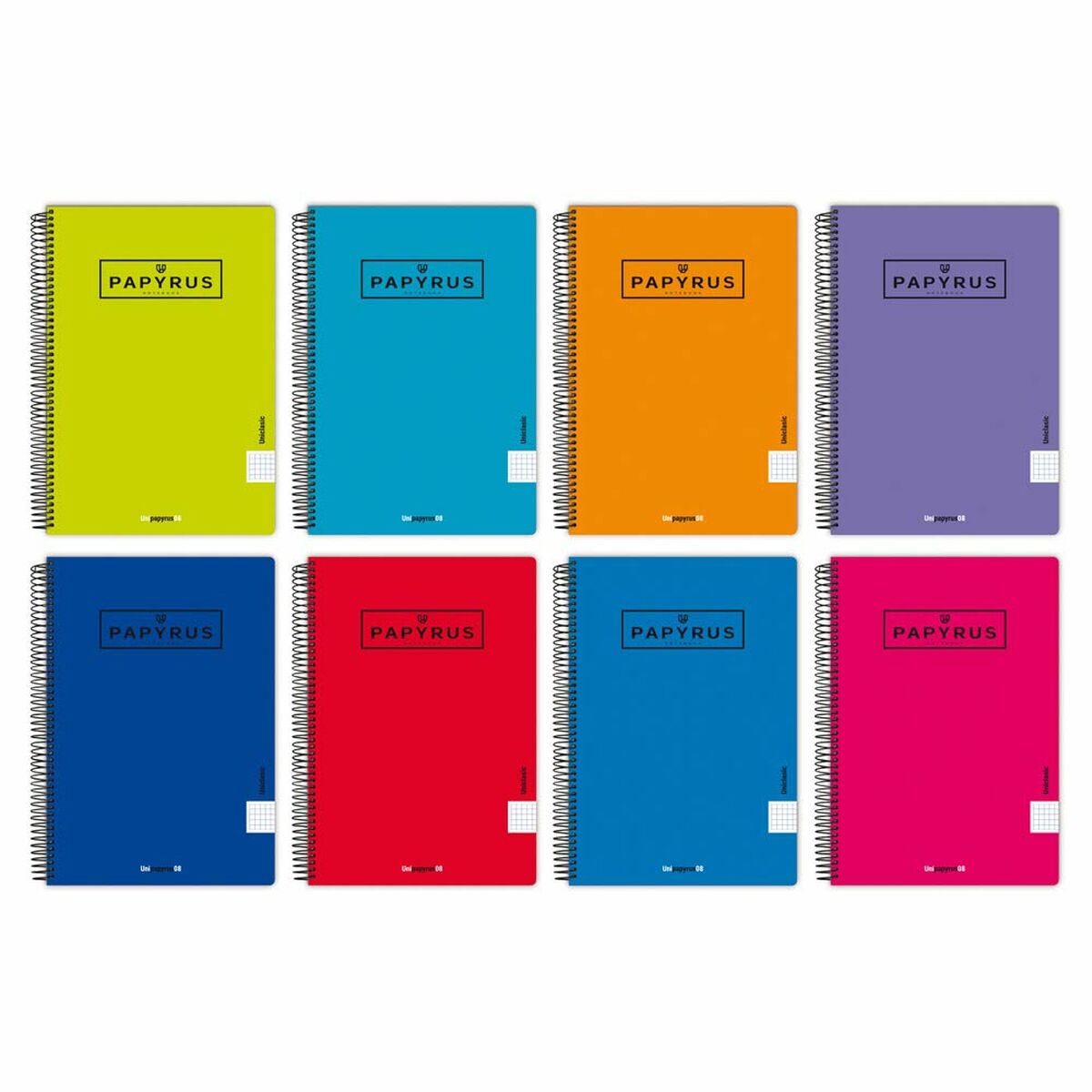 Anteckningsbok Papyrus 08-UNICLASIC Quarto 80 Blad (5 antal) - 3