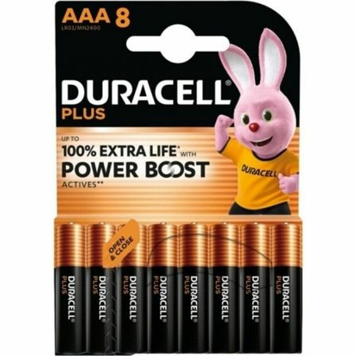 Laddningsbara Batterier DURACELL 5000394176775 1,5 V AAA
