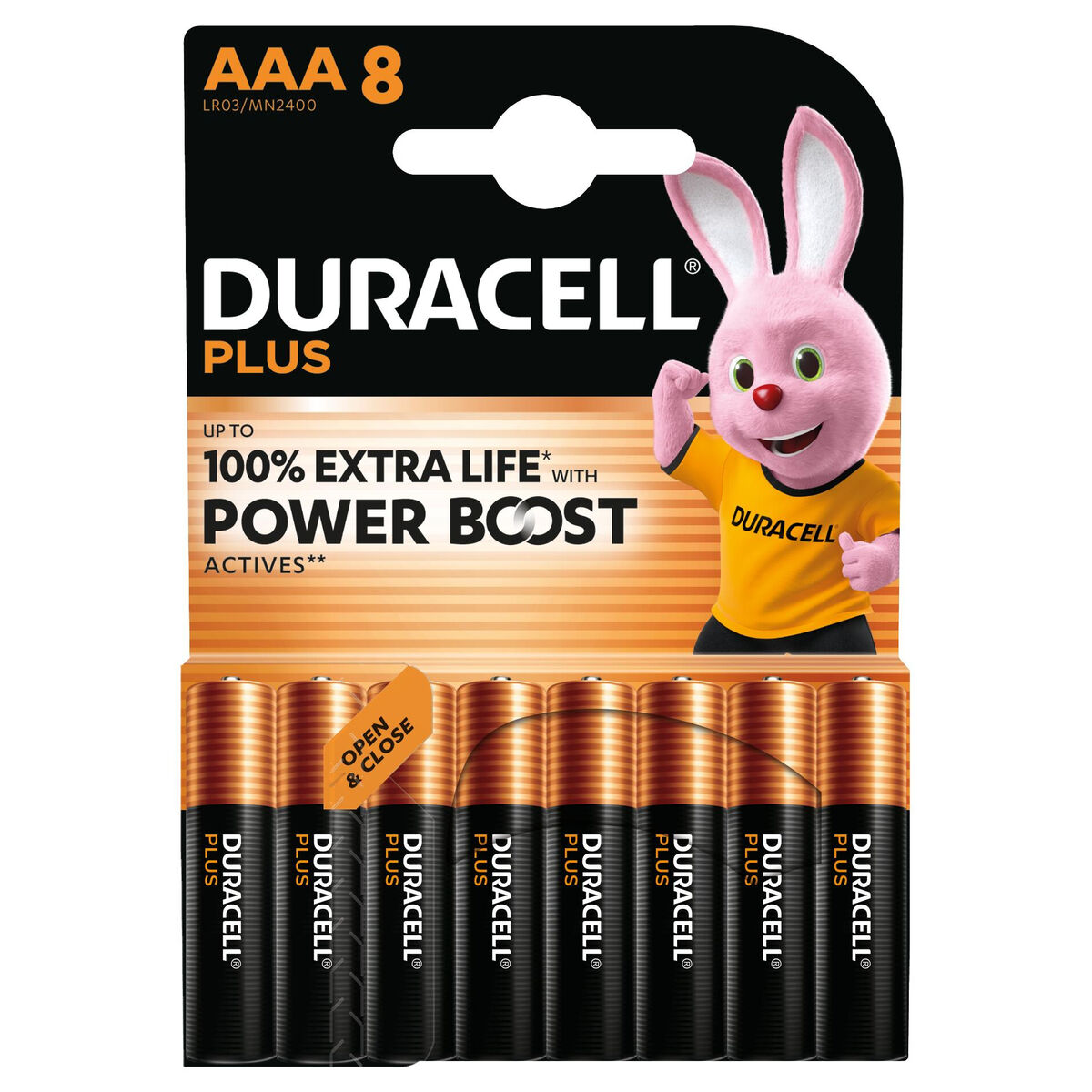 Laddningsbara Batterier DURACELL 5000394176775 1,5 V AAA - 2