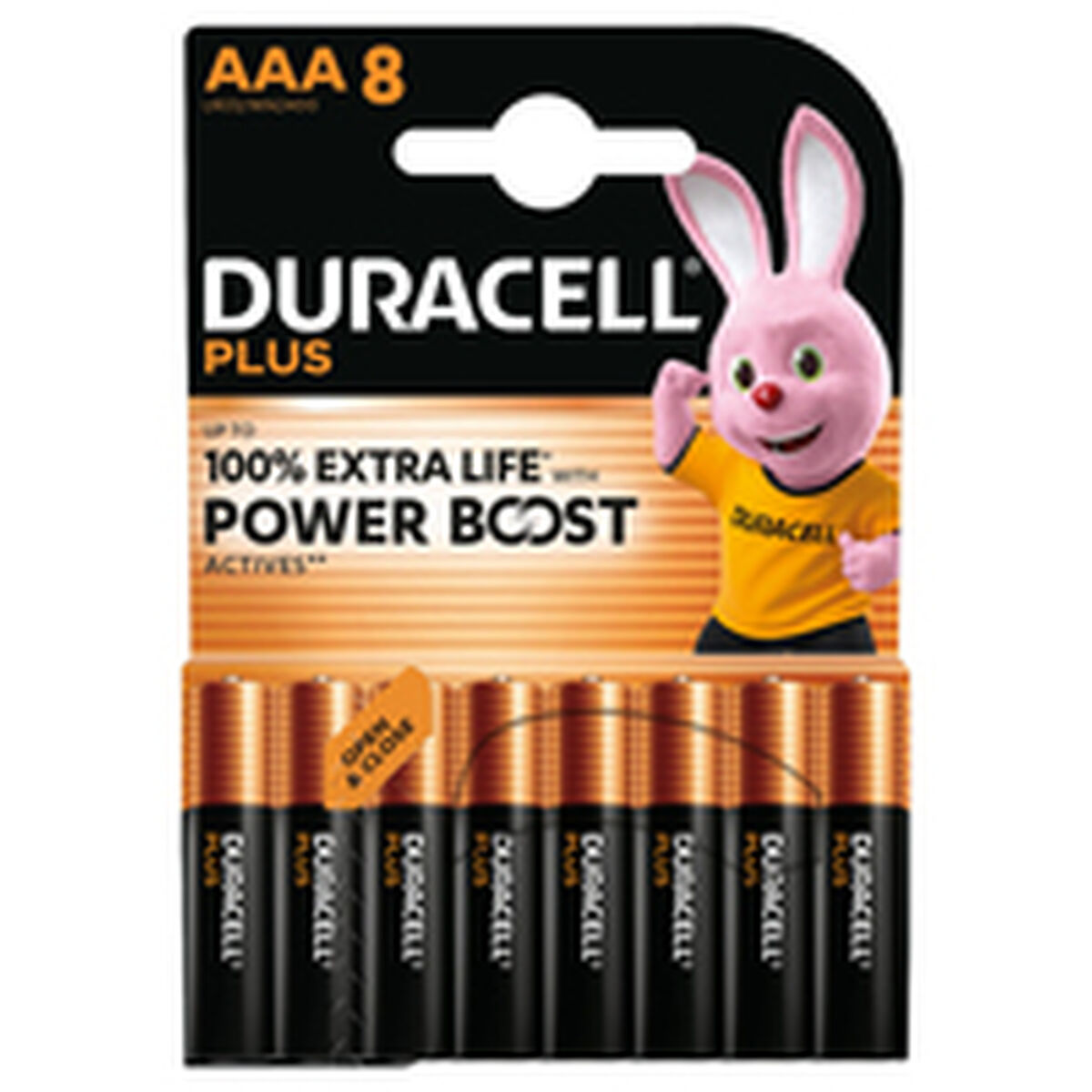 Laddningsbara Batterier DURACELL 5000394176775 1,5 V AAA - 3