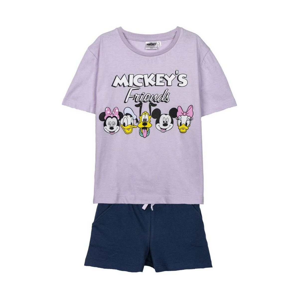 Set av kläder Minnie Mouse Lila Barn - 5