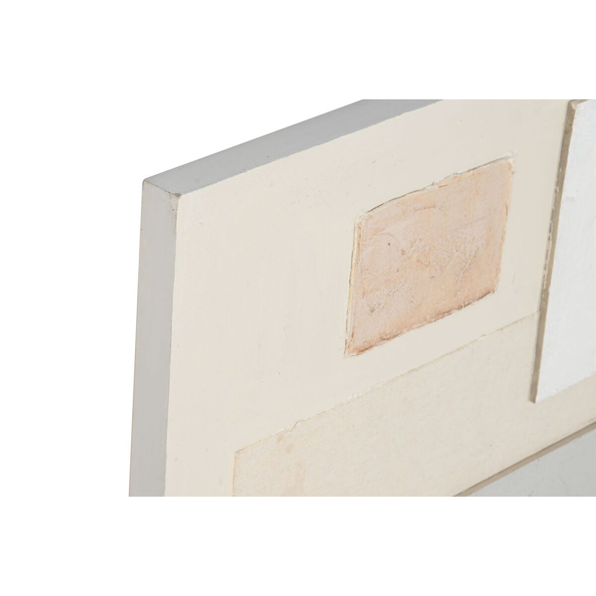Kanvas Home ESPRIT Vit Beige Abstrakt Urban 150 x 3 x 50 cm (2 antal) - 2
