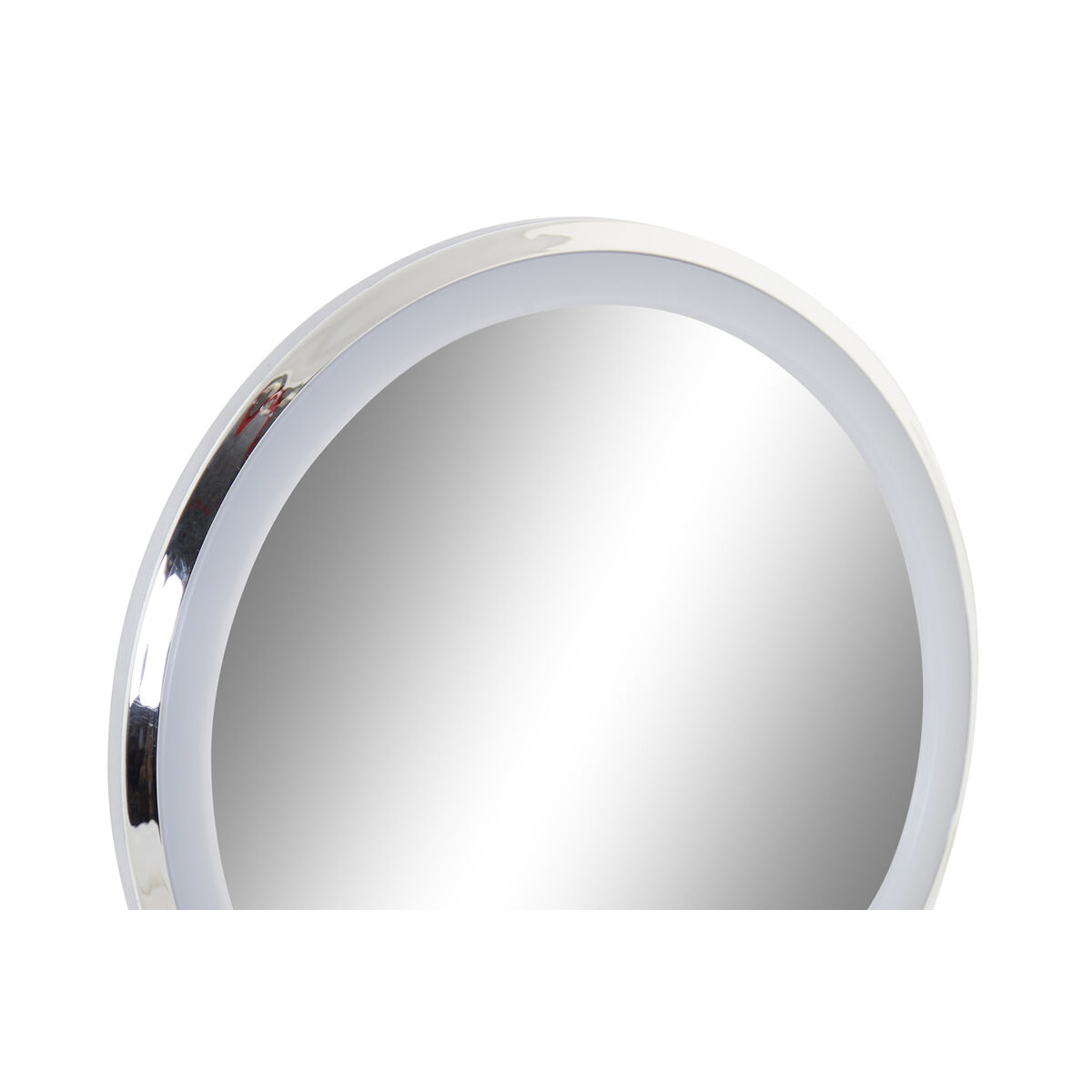Förstorande Spegel med LED DKD Home Decor Silvrig Metall 20 x 11 x 37 cm - 4