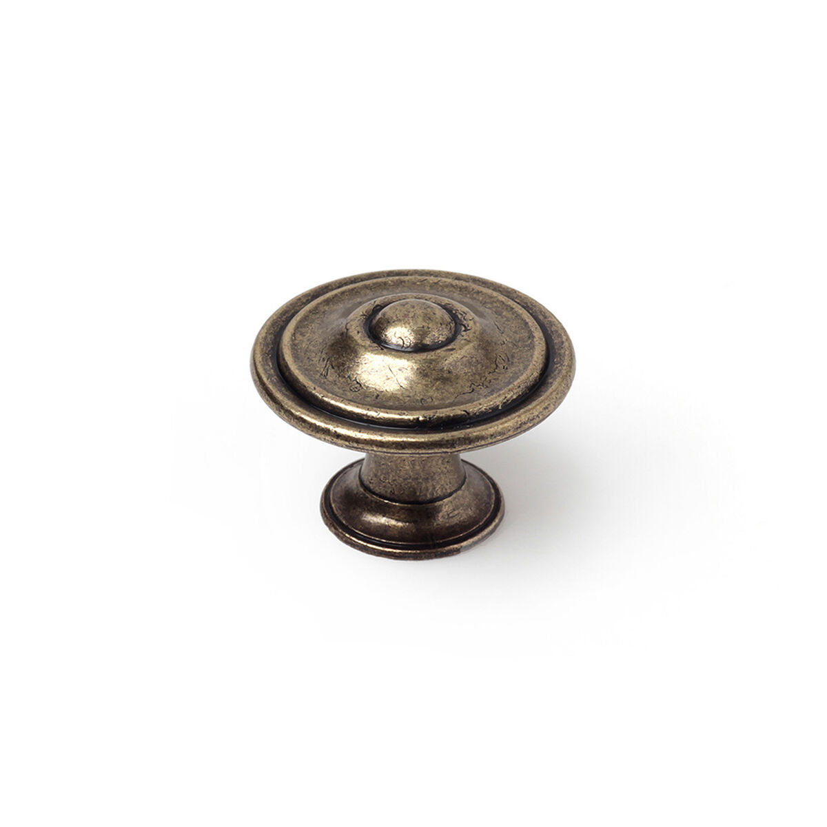 Dörrhandtag Rei Metall Utsliten Ø 35 x 26 mm Rund Antikbehandlad 4 Delar