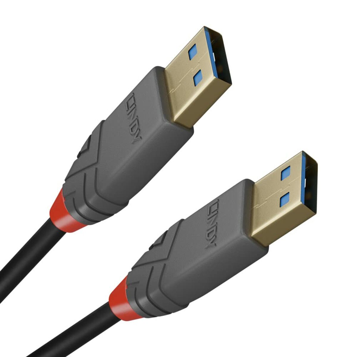 USB-kabel LINDY 36751 Svart 1 m - 2