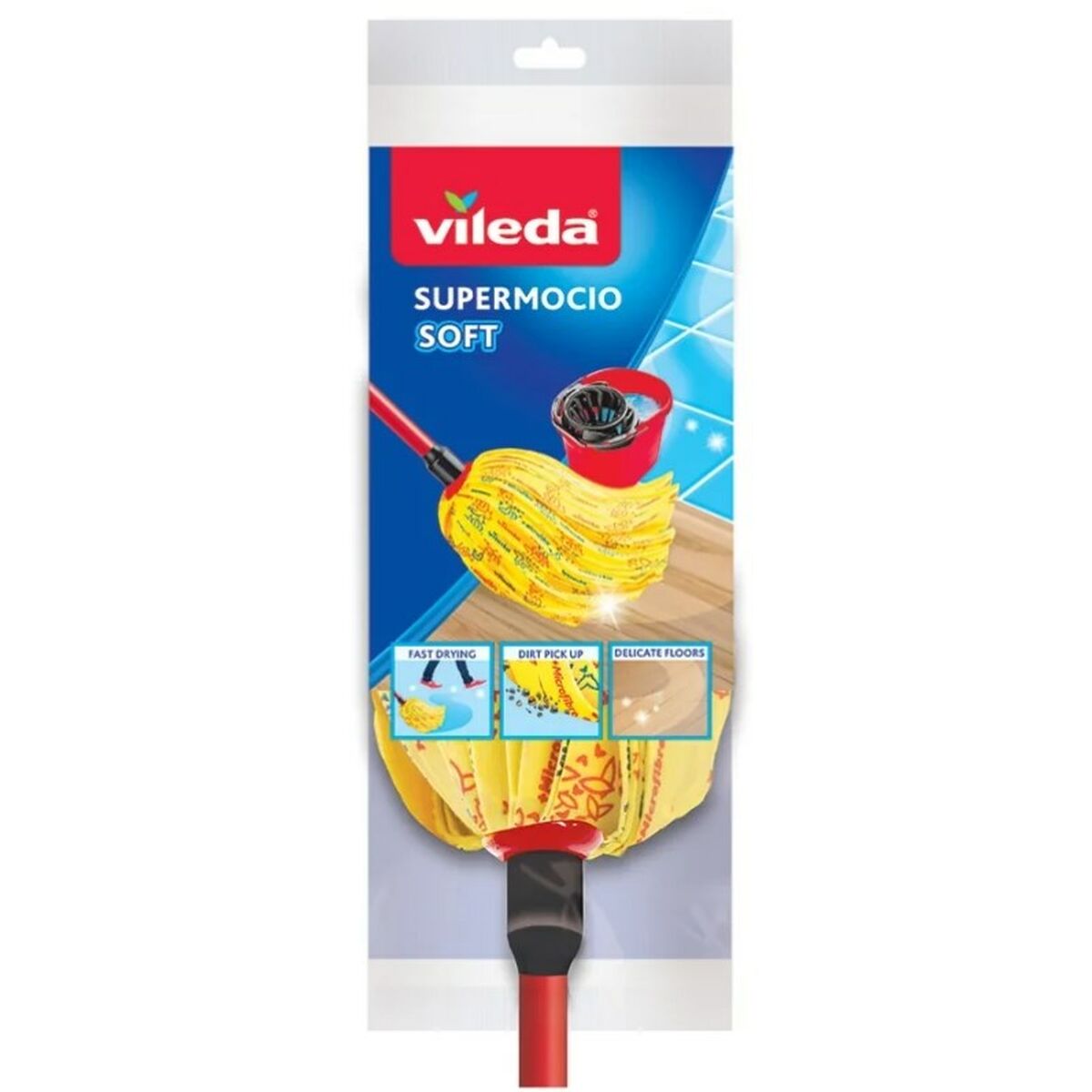 Reservgolfmopp Vileda SuperMocio Soft Mopp (1 antal) - 5
