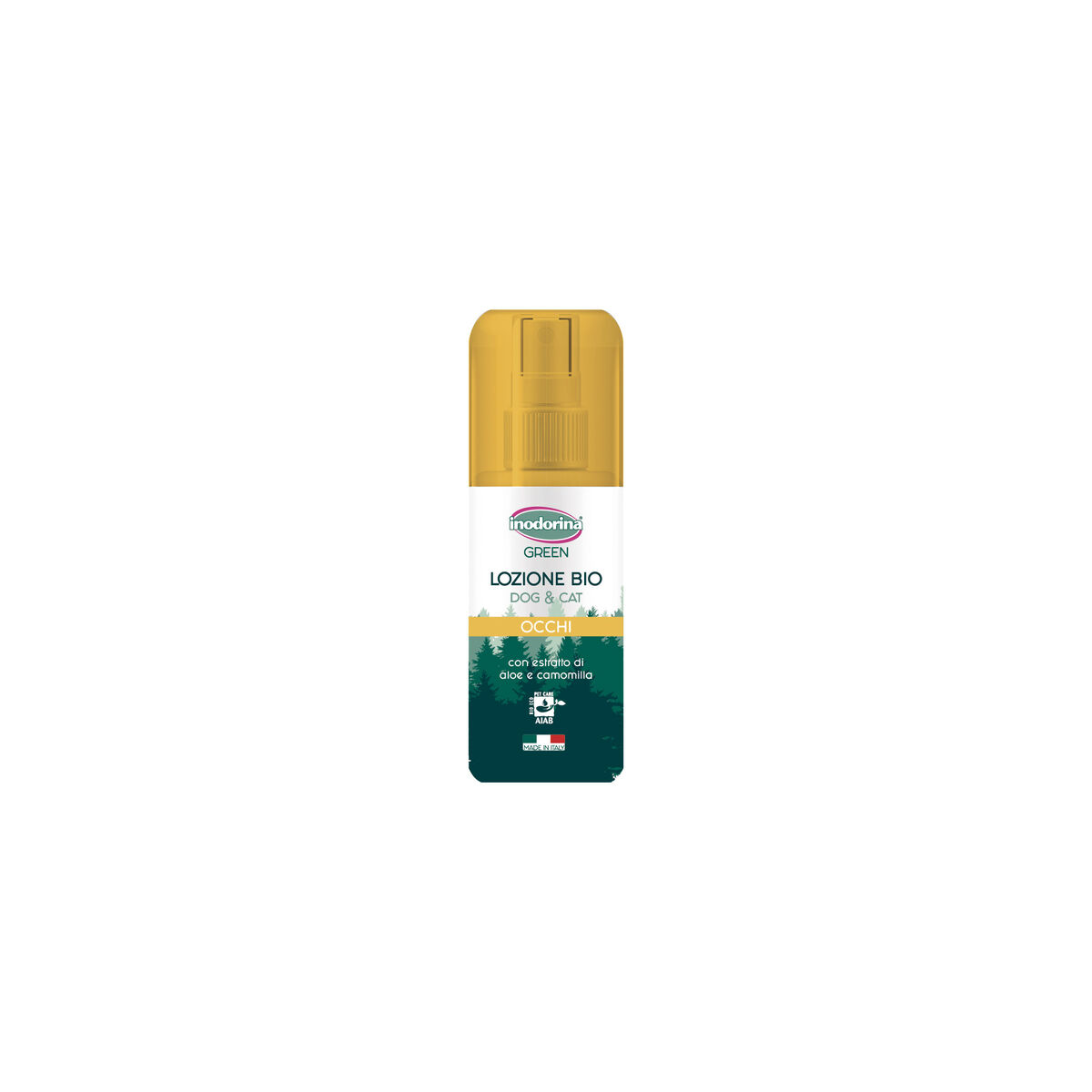Ögonrengöring för husdjur Inodorina Green 100 ml
