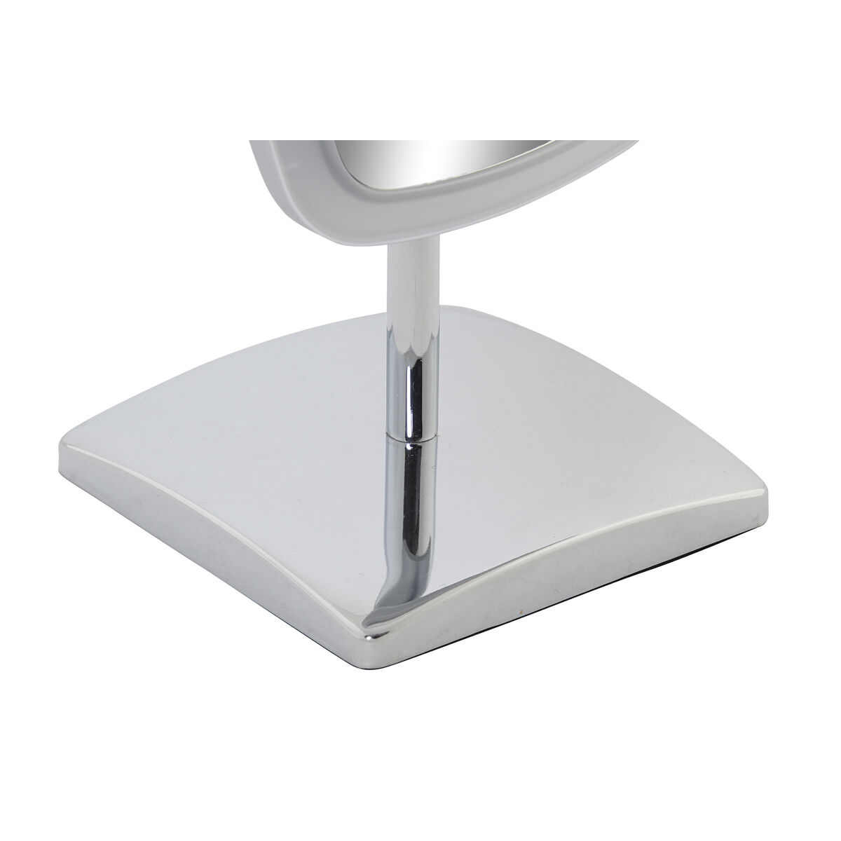 Förstorande Spegel med LED DKD Home Decor 17 x 13 x 30,5 cm Silvrig Metall - 3