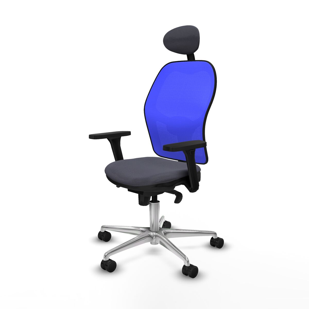 Kontorsstol Piqueras y Crespo 3D086N1 Mörkgrå - 2