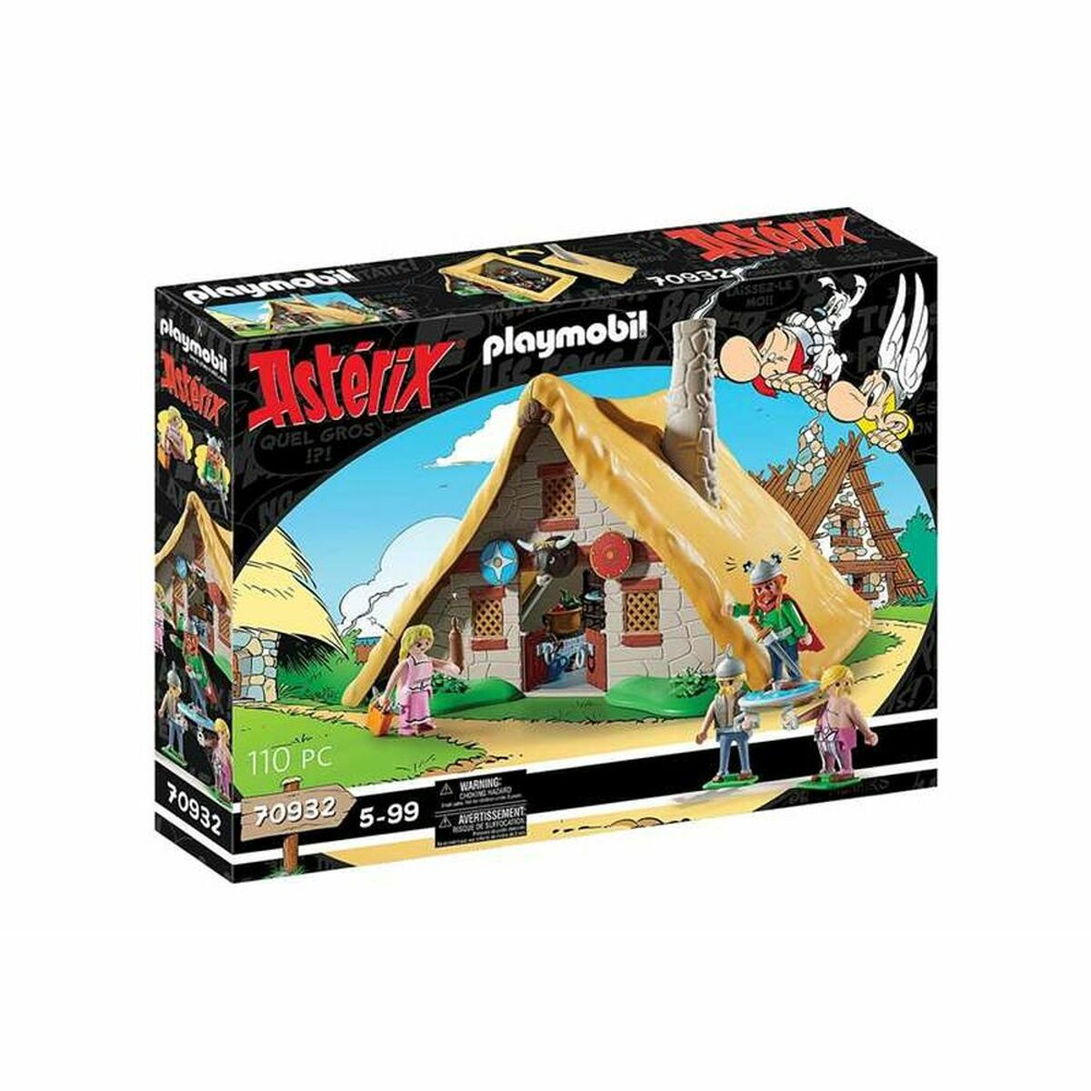 Playset Playmobil Vitalstatistix Hut Astérix 70932 (110 pcs) - 3