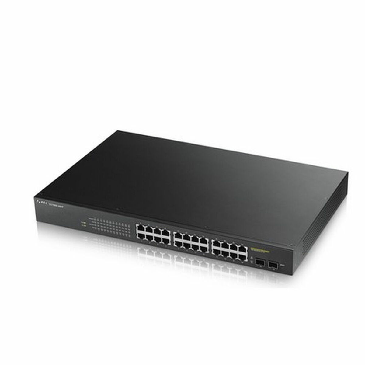 Brytare OR: Strömbrytare (if power/ light switch) ZyXEL GS190024HPV2-EU0101F RJ-45 SFP