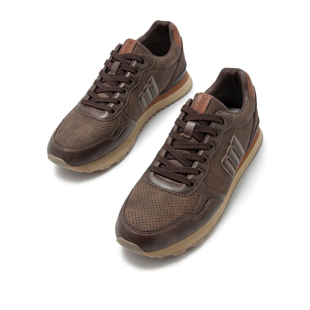 Sportskor Casual Herr Mustang Flore Chocolate Lauda 84755 C56227 Brun - 2