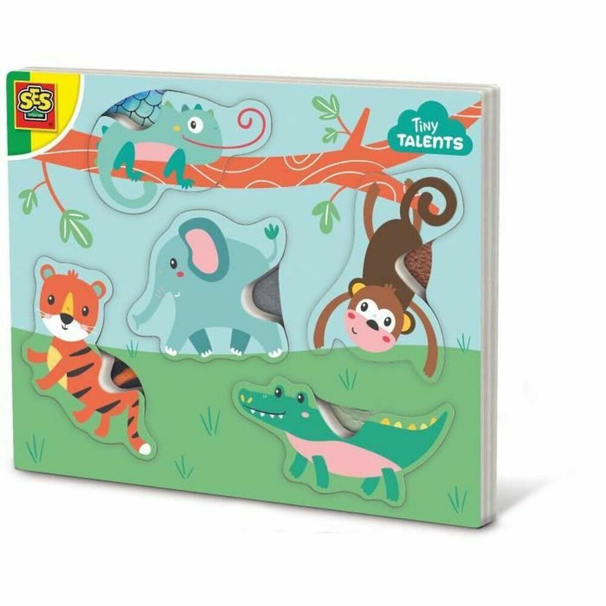 Pussel SES Creative Animal Sensory - 2