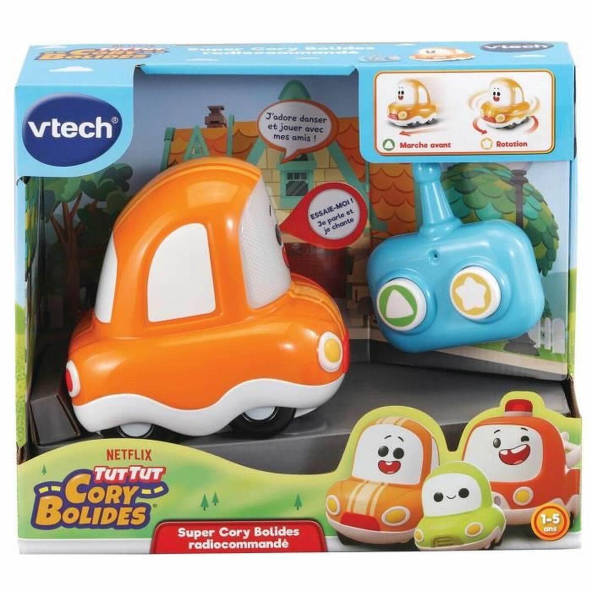 Radiostyrd bil Vtech   Orange Multicolour - 8