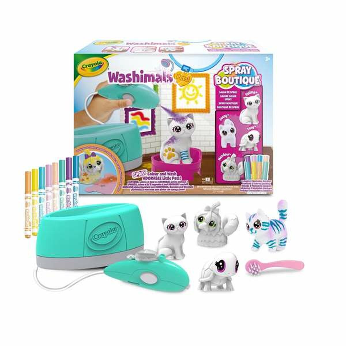 Spel Rita och Måla Crayola Boutique Washimals Pets - 2