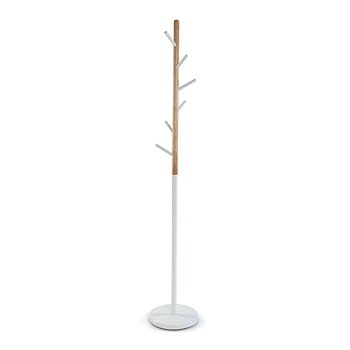 Hattställ Versa Vit Metall Escandinavo/Nórdico 28 x 180 x 28 cm