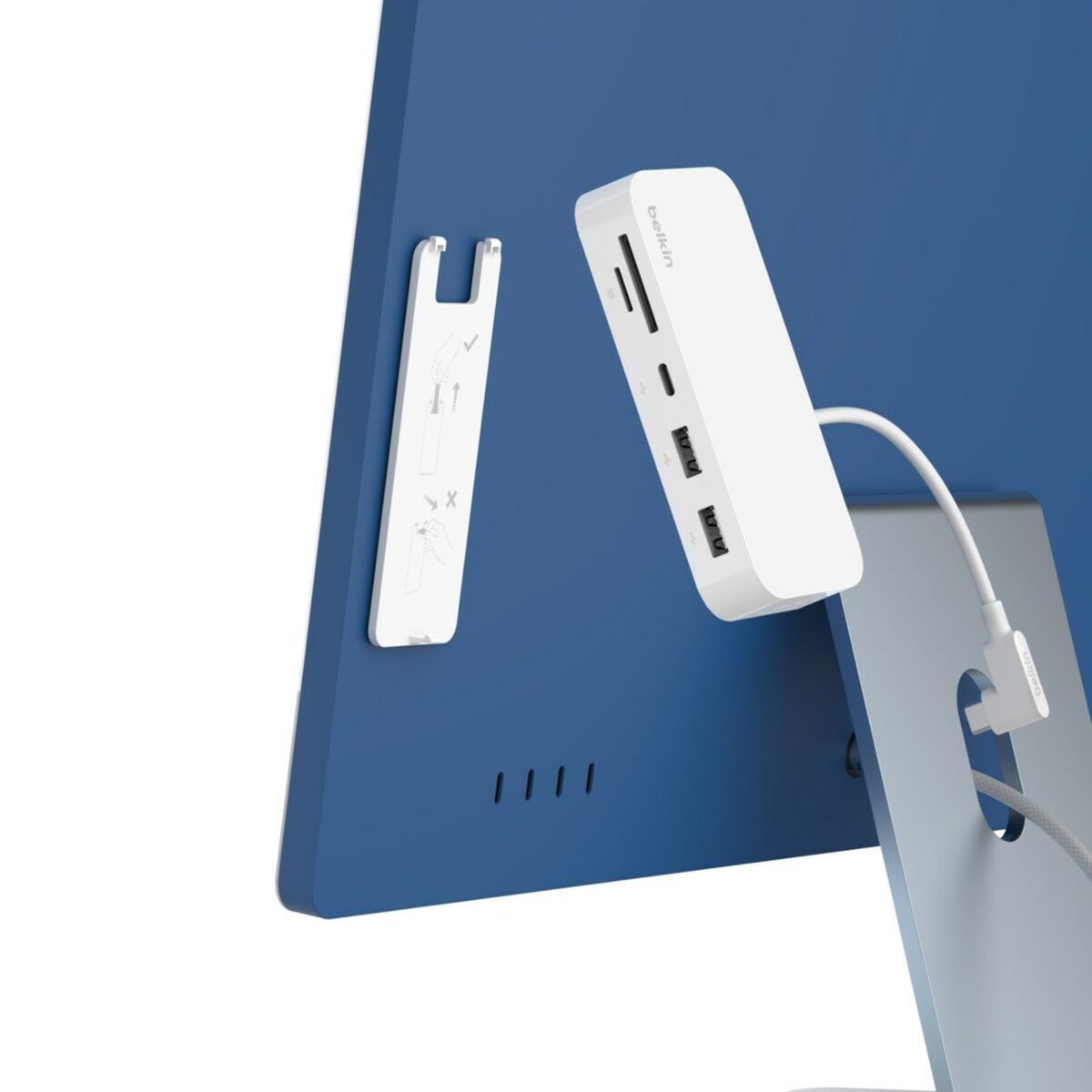 USB-HUB-C Belkin INC011btWH Vit (1 antal) - 7