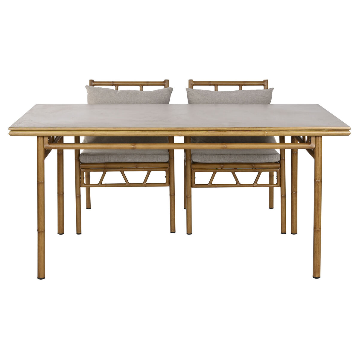 Trädgårdsmöbler Home ESPRIT Beige 160 x 90 x 75 cm 83 cm (5 Delar) - 14