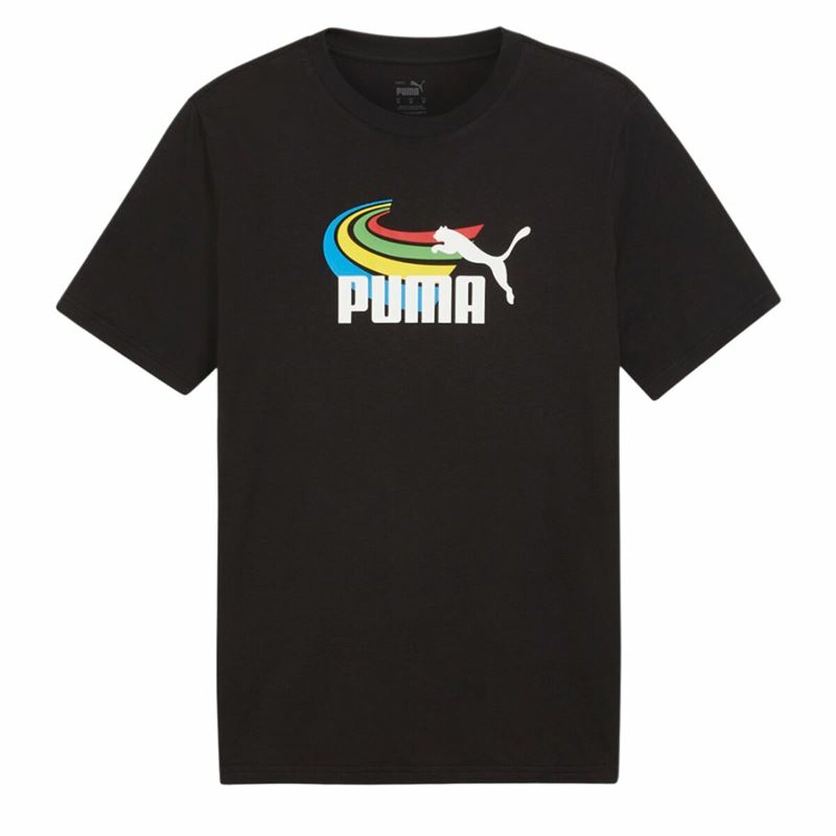 T-shirt med kortärm Herr Puma  GRAPHICS Summer Svart - 3
