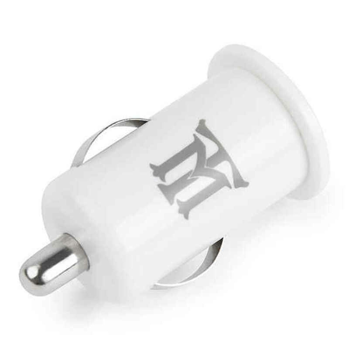 Billaddare USB Maillon Technologique MTCC1W21 2,1A 10,5W Vit - 2