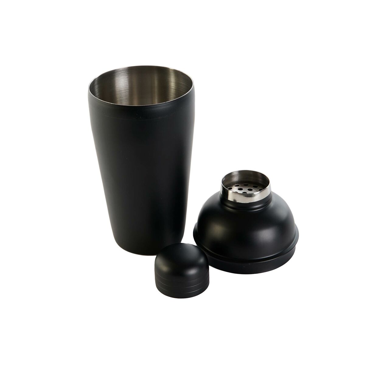 Cocktailset DKD Home Decor Svart Rostfritt stål 500 ml 8 x 8 x 20 cm - 5