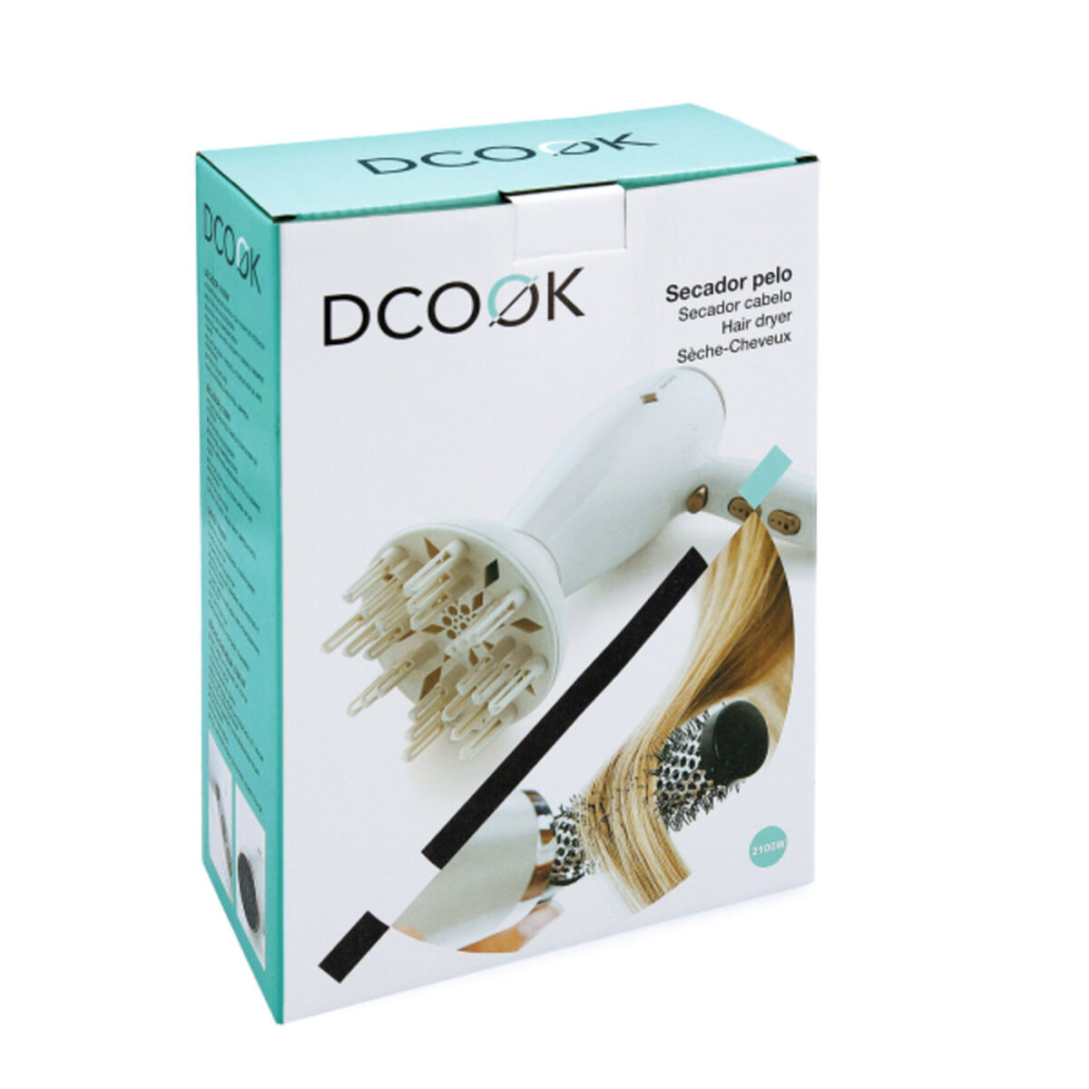 Hårtork Dcook Gallery Vit 2100 W - 15