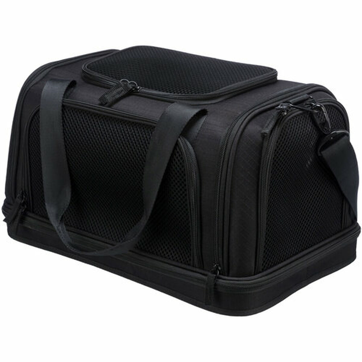 Handväska för husdjur Trixie Airline Plane Svart 28 × 25 × 44 CM - 10