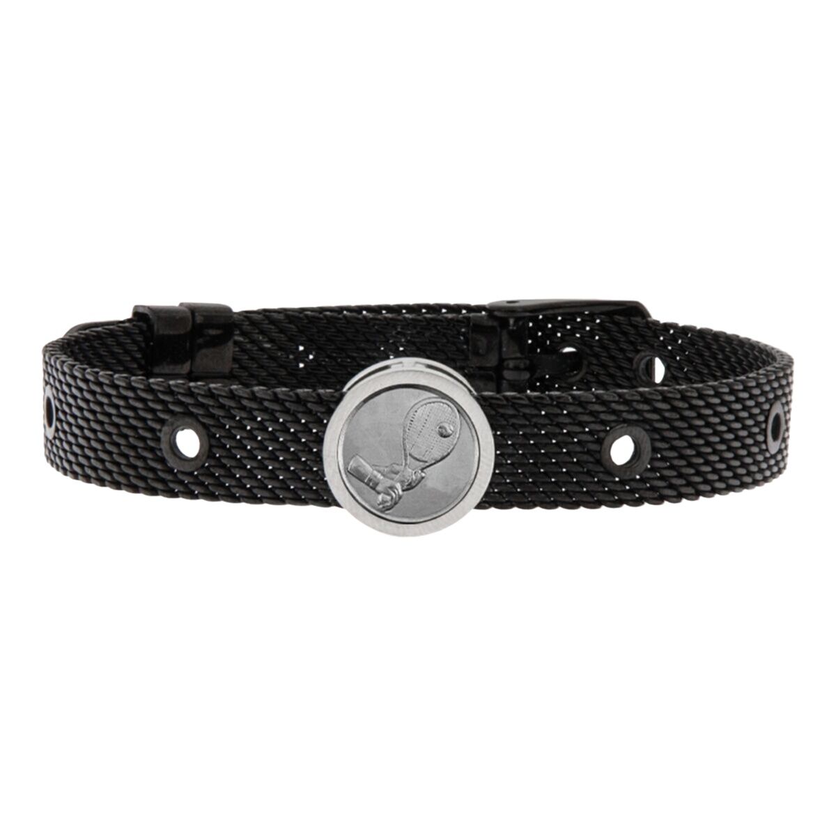 Unisexarmband Tennis Player Talent Jewels TJA-1-18-03-2-235 Svart