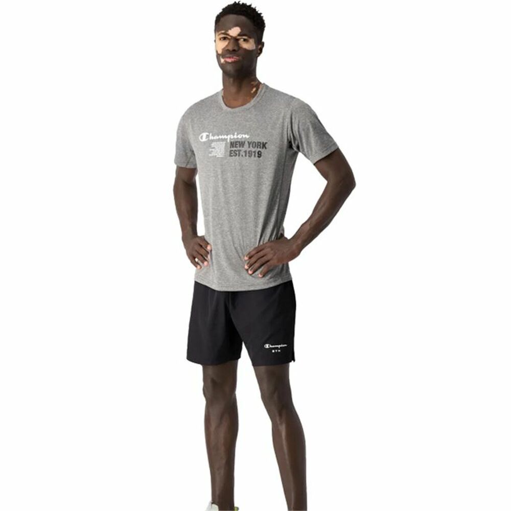 Sporttröja med ärmar Champion  Crewneck Mörkgrå - 3