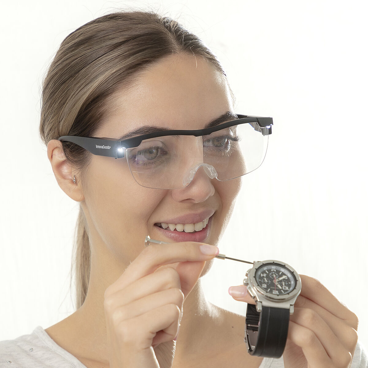 Förstoringsglas med LED Glassoint InnovaGoods - 15