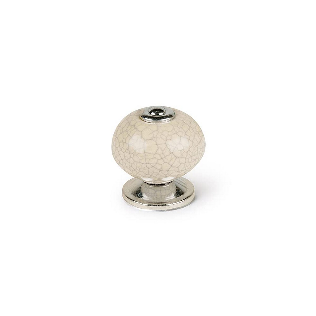 Dörrhandtag Rei Vit Metall Ø 40 x 36 mm 4 Delar - 2