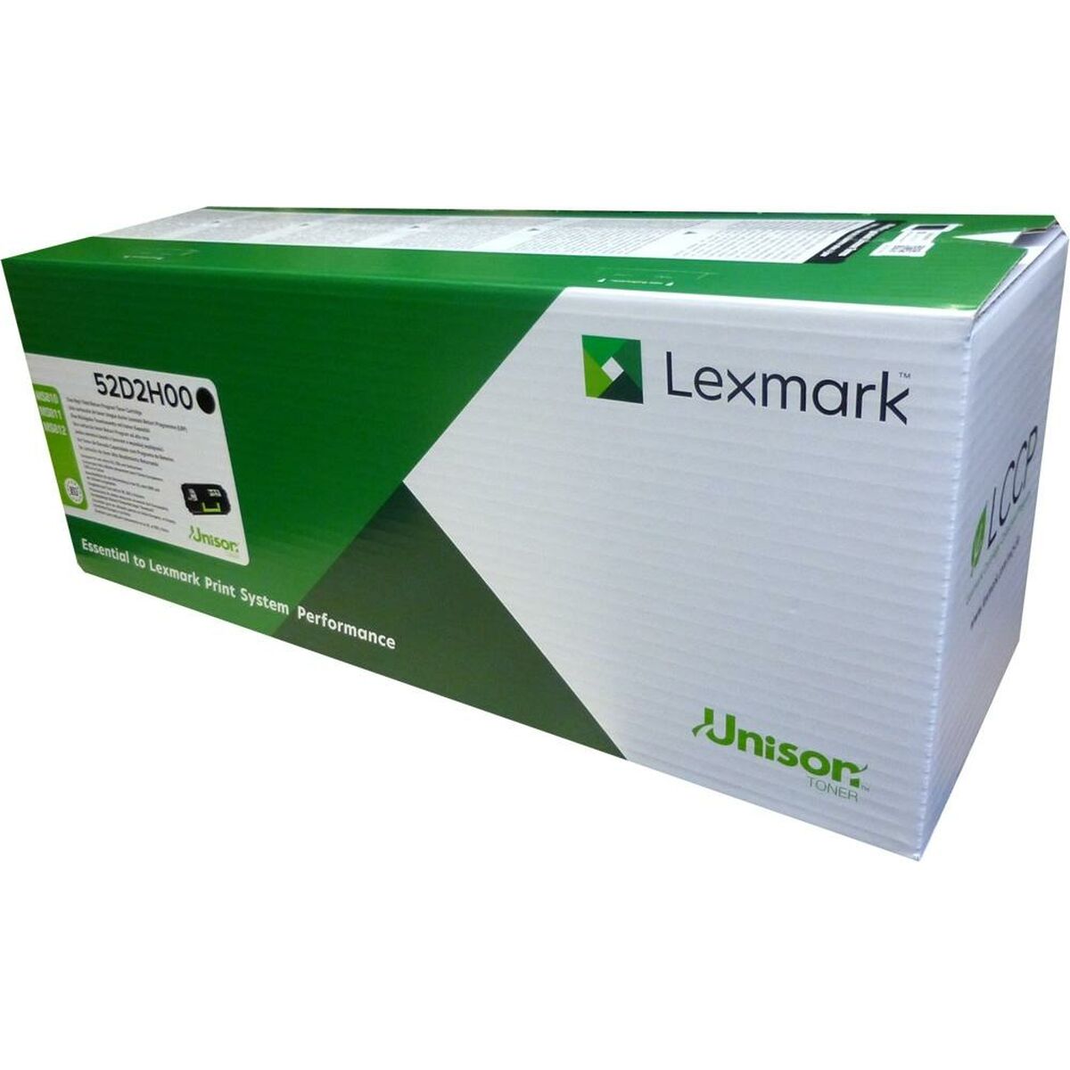 Toner Lexmark 522H Svart - 2