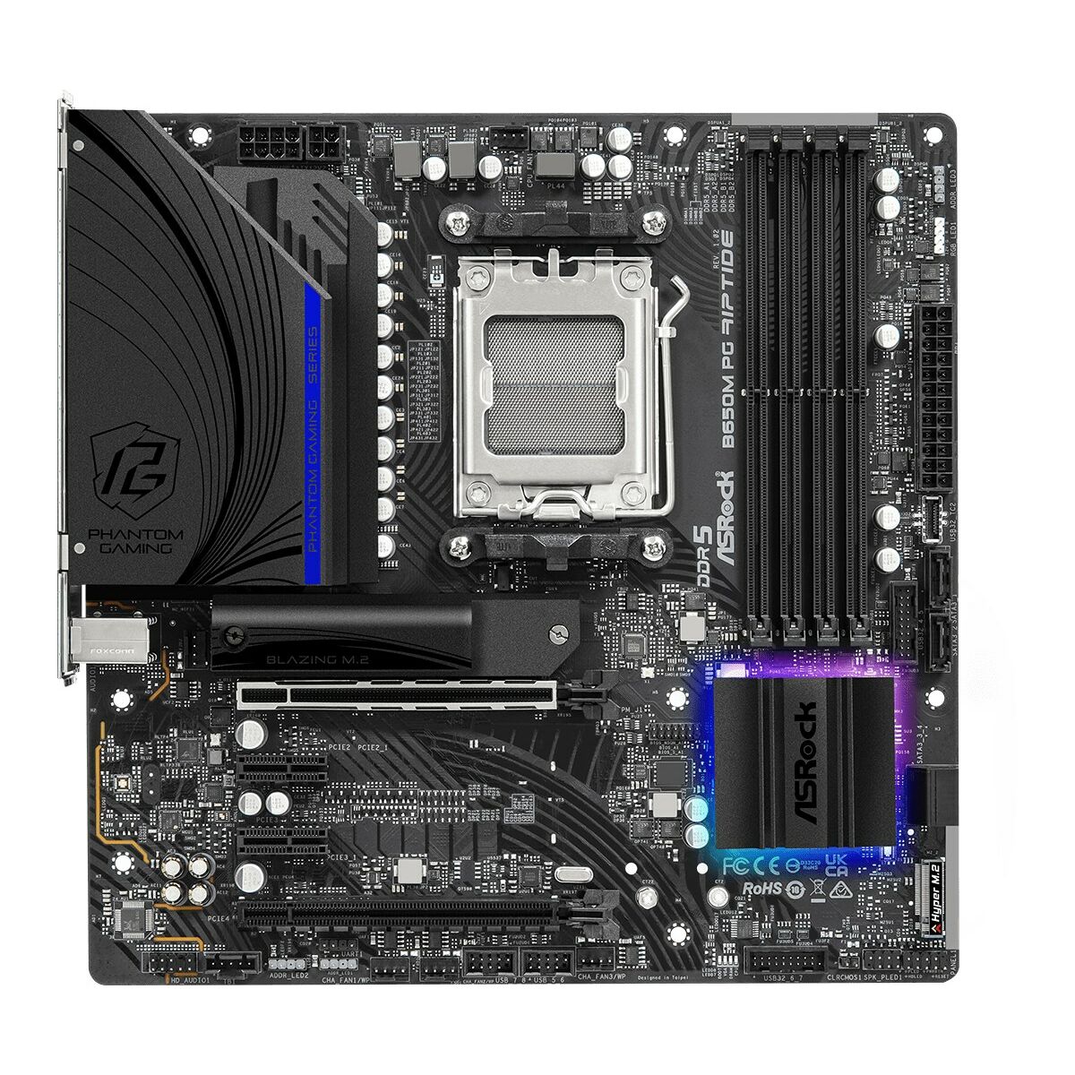 Moderkort ASRock B650M PG Riptide AMD B650 AMD AM5 - 3