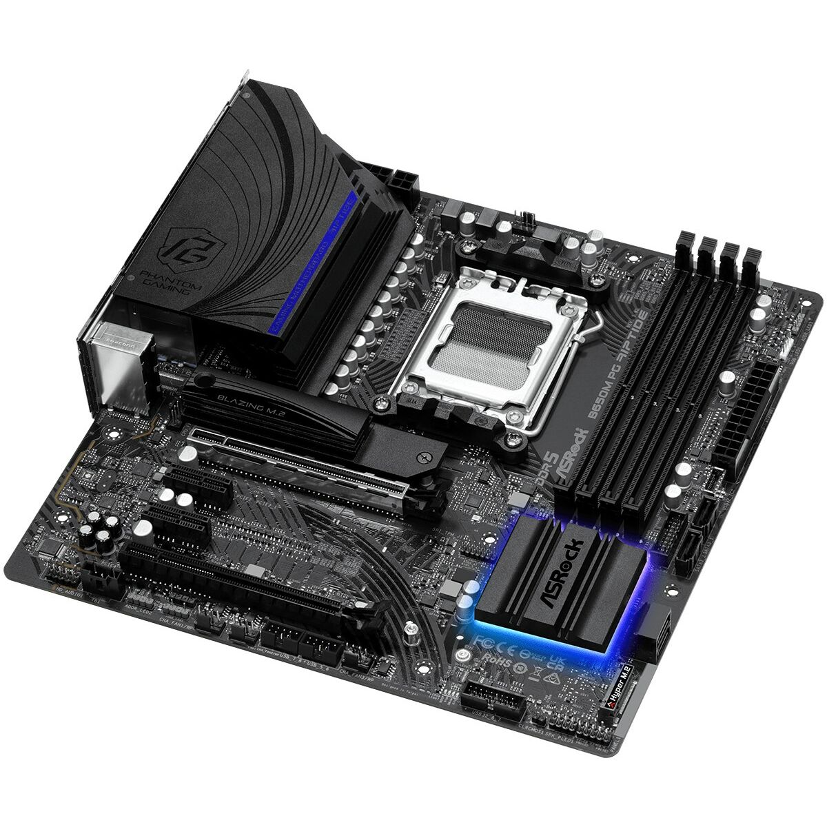Moderkort ASRock B650M PG Riptide AMD B650 AMD AM5 - 4