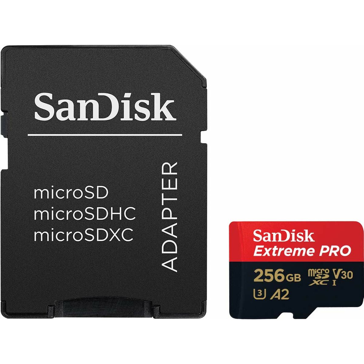 Micro-SD kort SanDisk Extreme PRO 256 GB - 5