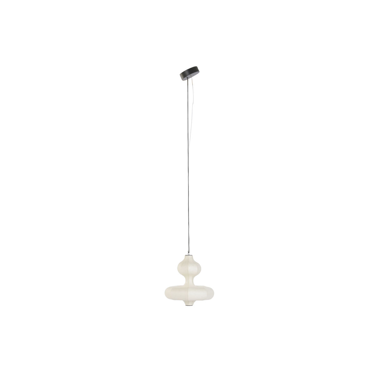 Taklampa Home ESPRIT Vit Papper Stål 40 X 40 X 40,6 CM