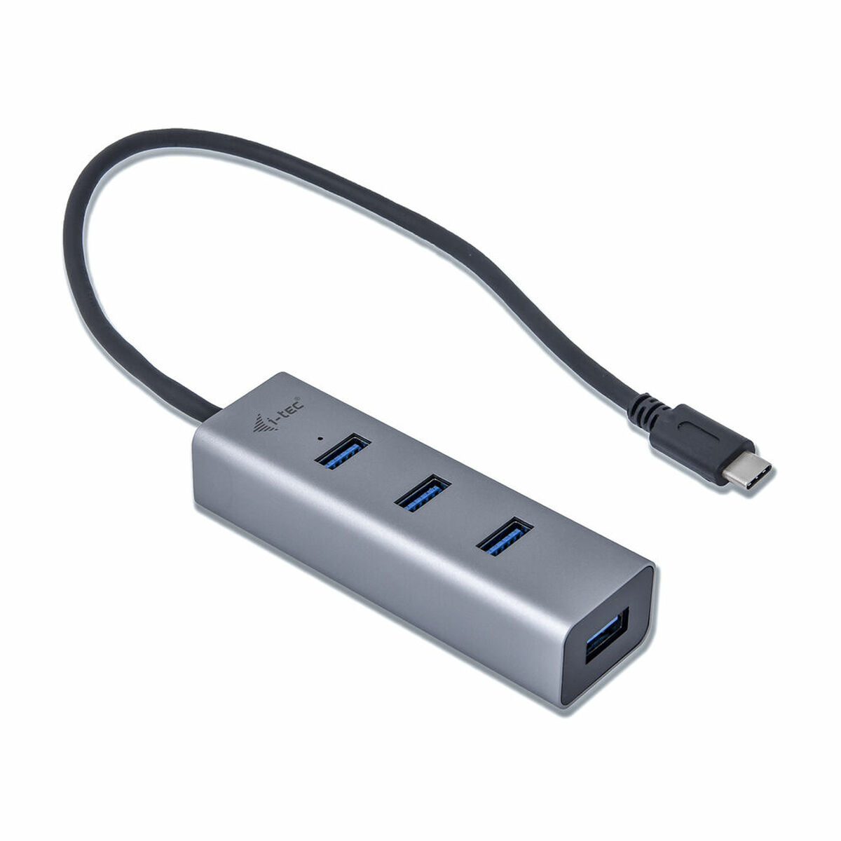 USB-HUB i-Tec C31HUBMETAL403 USB x 4 Grå - 5